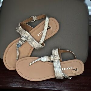 Silver Women's Coach Sandals